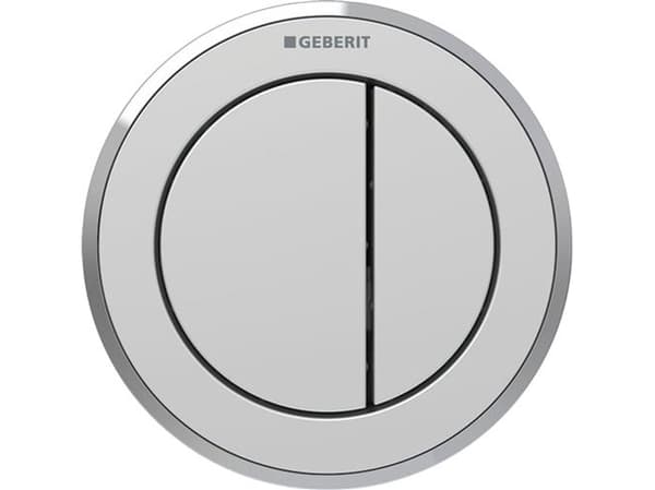 Geberit type 10 fjernbetjent - skyllestyring pneumatisk, til dobbeltskyl, betjening på