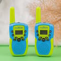 Miniatyrbilde 1 av 3: Maxlife MXWT-200 Walkie-Talkie-sett med ergonomisk design og rekkevidde på opptil 3 km - Grønn/Blå