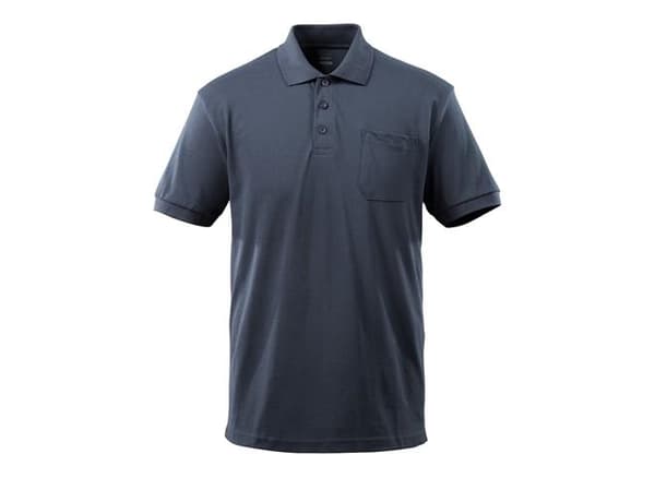 MASCOT 51586-968-010, Skjorte, Mann, Marineblå, XL, Bomull, Polyester, 5%