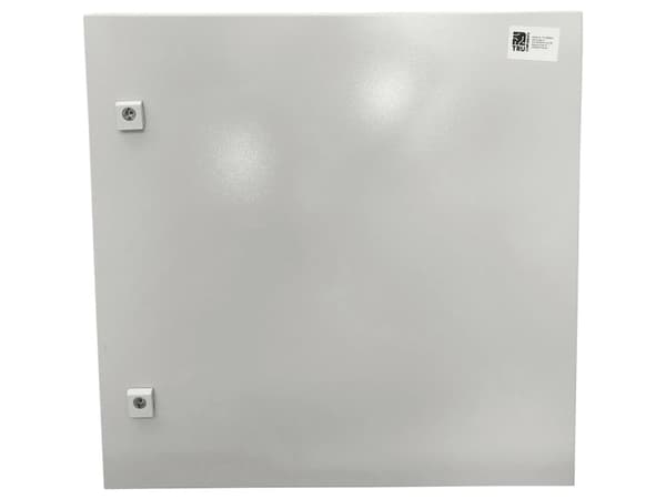 TRU COMPONENTS TC-S606020 Sähkökaappi 600 x 600 x 200 Teräslevy Vaaleanharmaa 1 kpl