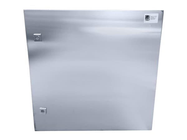 TRU COMPONENTS TC-SS606020 Sähkökaappi 600 x 600 x 200 Ruostumaton teräs Vaalean harmaa 1 kpl