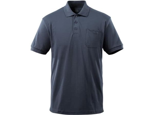 MASCOT 51586-968-010, Skjorta, Mann, Marinblå, M, Bomull, Polyester, 5%