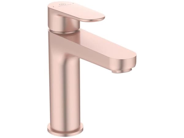 IDEAL STANDARD Cerafine model O håndvaskarmatur 50x125x176 mm i rosé, med bundventil | EasyFix, Ecoflow, FirmaFlow