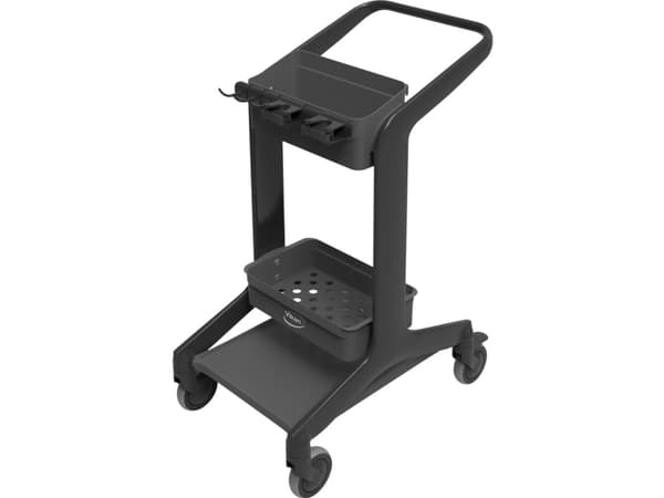 VIKAN HyGo mobil rengøringsstation, 780 mm, Usamlet - Sort