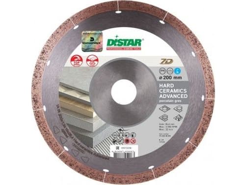Di-Star TARCZA DIAMENTOWA 1A1R 200x1,3x10x25,4 Hard ceramics Advanced