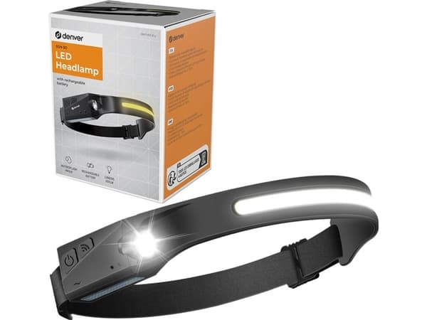Žibintuvėlis Denver Denver SSH-50 LED-Head Lamp with Baterija and Sensor