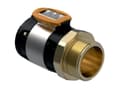 Miniatyrbilde 2 av 2: Geberit FlowFit overgang med udvendigt gevind: CuZn21Si3P, d=50mm, R=1 1/2"