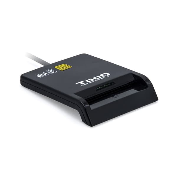 Smart kortlæser TooQ TQR-211B Sort Sort