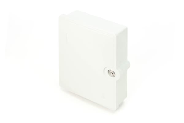 DIGITUS - Fiberoptikdistribueringsbox - OS2, monterad - väggmontering - inomhus, utomhus - grå, RAL 7035 - 12 portar