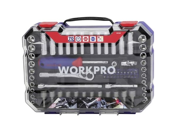 WorkPro hylsyavainten pistosarja WP202522