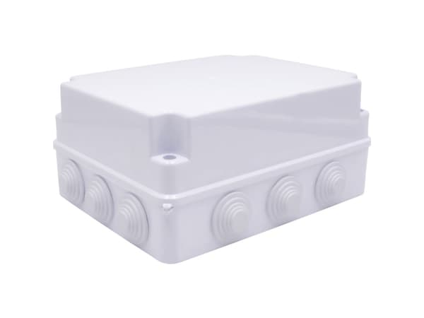 TRU KOMPONENTIT TC-RA 255x200x120 Asennuskaappi ABS muovia Harmaa 1 kpl