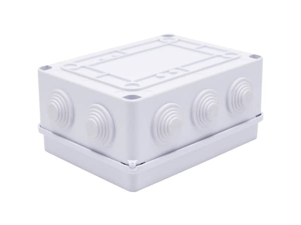 TRU COMPONENTS TC-RA 150x110x70 TC-10239044 Installationskabinet ABS-plast Hvid 1 stk