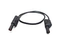 Miniatyrbild 1 av 2: Mueller Electric 22.421-2M-0 Prøveledning Bananstik 4 mm Bananstik 4 mm 2 m Sort 1 stk