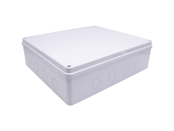TRU KOMPONENTIT TC-RB 400x350x120 Asennuskaappi ABS muovia Harmaa 1 kpl