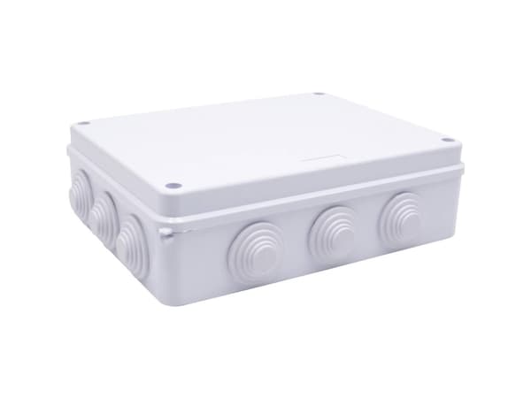 TRU COMPONENTS TC-RA 255x200x80 TC-10239064 Installationskabinet ABS-plast Hvid 1 stk