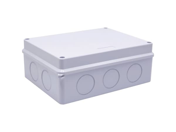 TRU COMPONENTS TC-RB 200x155x80 TC-10239108 Installationskabinet ABS-plast Hvid 1 stk
