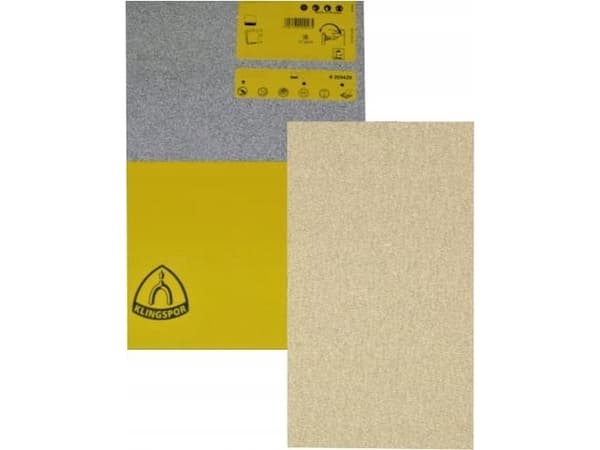 Klingspor K.PAPIR ŚCIERNY ARKUSZ 70mm x 125mm P320 /100szt.