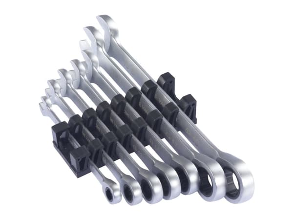 TOOLCRAFT TO-9626412 Ringnyckelsats Nyckelvidd (metrisk) (endast för delar) 8 - 19 mm