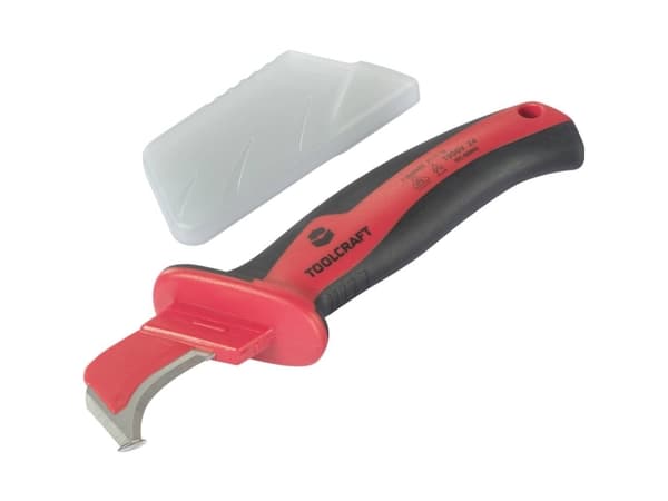 TOOLCRAFT TO-9625914 VDE DIN EN 60900 Kabelkniv Egnet til Rundkablar