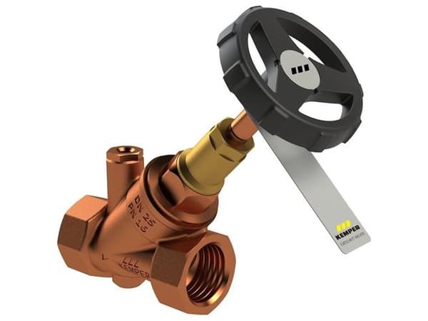 Fristrømsventil 11/4'' f/aptap weser