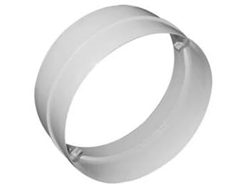 Tuoremuovijärjestelmä 100, PVC, nippa/liitin putkien Ø100 mm liitäntään.