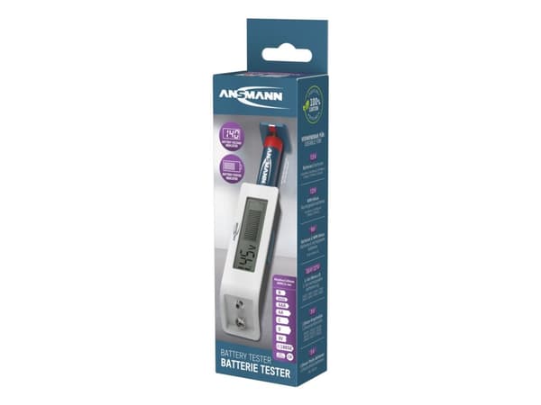 Ansmann Batteritester Komfortsjekk 1900-0110