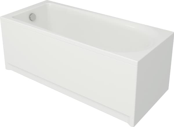 Cersanit Flavia rektangulärt badkar 160 x 70cm (S301-106)