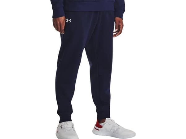 Under Armour Herre Under Armour Rival Fleece Joggers Marineblå 1379774 410 L