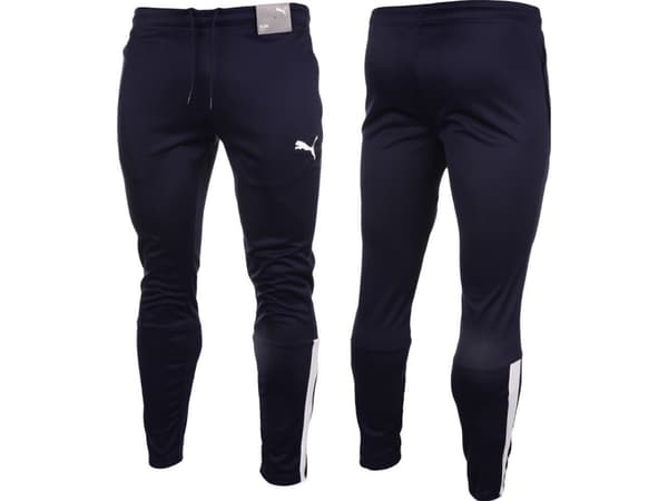 Puma Herrebukser Puma teamLIGA Treningsbukser marineblå 657242 06 M