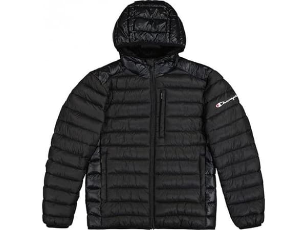 Kurtka męska Champion Kurtka męska Champion Hooded czarna 220340 KK001 M