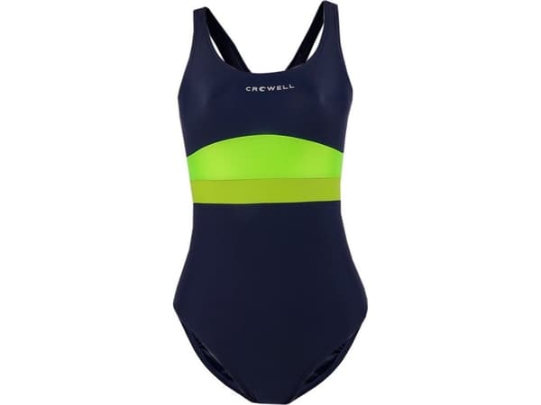 Crowell badedrakt for kvinner Crowell Katie col.02 marine-lime-grønn 34