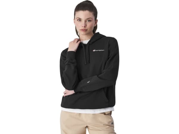 Champion Bluza damska Champion Hooded czarna 117530 KK001 M