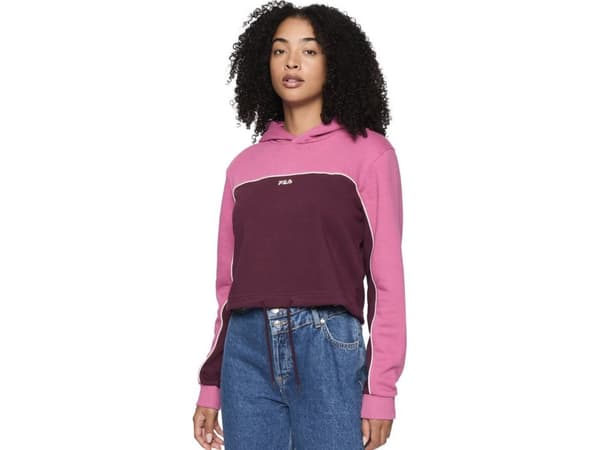 Fila Sweatshirt Fila Laagna rosa och rödbrun för damer FAW0907 43200 M