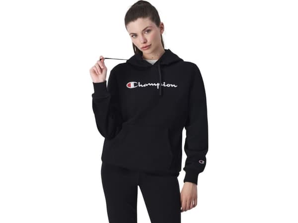 Champion Bluza damska Champion Hooded czarna 117529 KK001 L