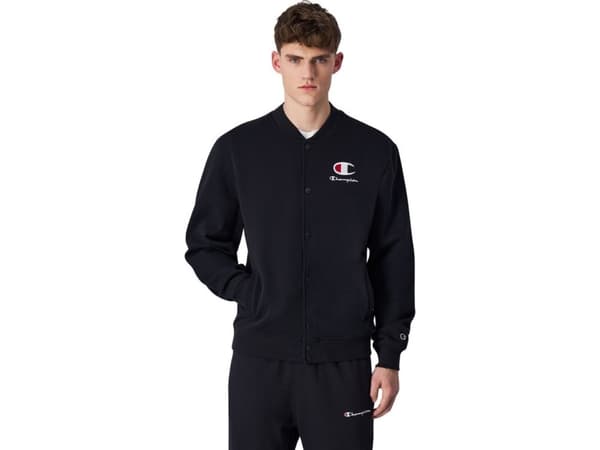 Champion Bluza męska Champion Bomber Sweatshirt czarna 220269 KK001 M