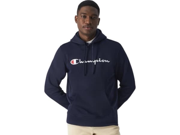 Champion Sweatshirt med huva för män marinblå 220253 BS501 S