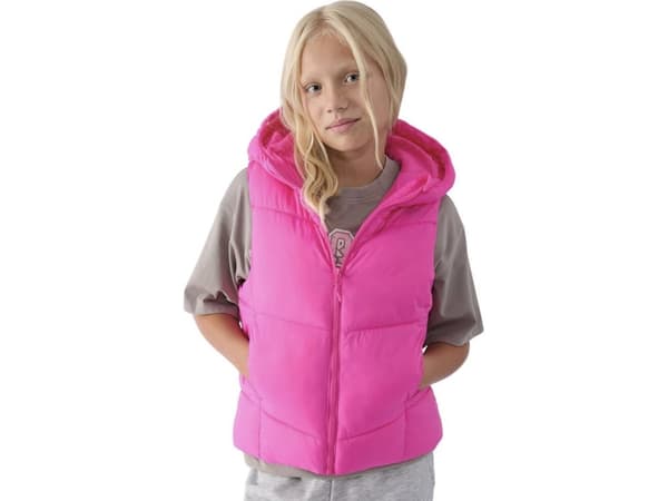 4f Jentevest 4F F129 rosa 4FJWAW24TVJAF129 158cm