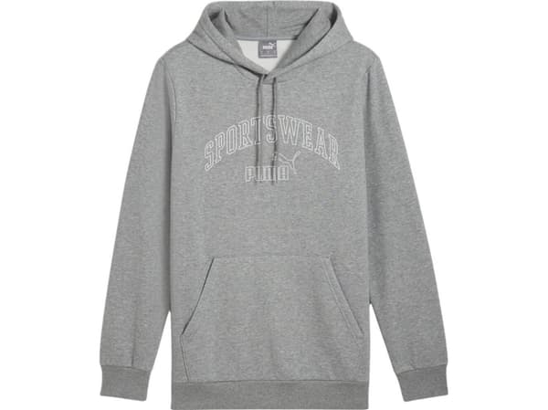 Puma Bluza męska Puma Ess Logo LAB Gradient Hoodie FL szara 681775 03 L
