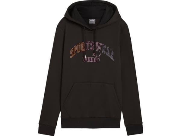 Puma Dam Puma Ess Logo LAB Hoodie FL svart 682987 01 M