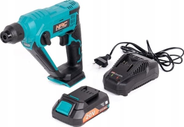 NAC drill HE-SDS-LI-ST-20V NAC slagbormaskin Trådløs + 2,0 Ah batteri + Lader
