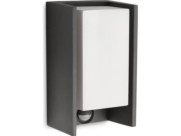 Philips EcoMoods 8719514385429, Vegglys, Antrasitt, Aluminium, IP44, Hage, Terrasse, II Antrasitt