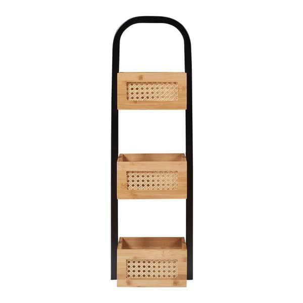 Badrumshylla Tervola 73x23x18,5 cm bambu [en.casa]
