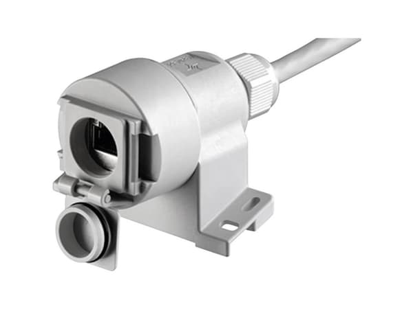 Telegärtner J00020A0436, RJ-45, Grå, IP67, 74 mm, 59,9 mm, 90 g Grå