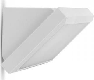 V-TAC Vegglampe V-TAC 12W LED Vegglampe Skrå Hvit IP65 VT-5142 4000K 1250lm