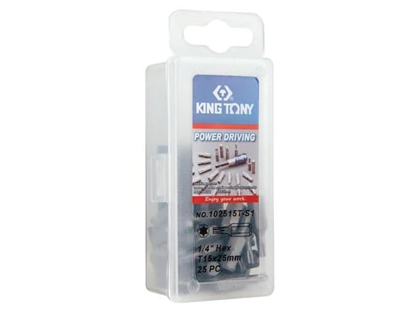 Bits torx T15-25mm 25stk