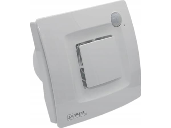 Soler & Palau SILENT DUAL 100, 8 W, 220 - 240 V, 50 Hz, -5 - 40 °C, 167 mm, 157 mm