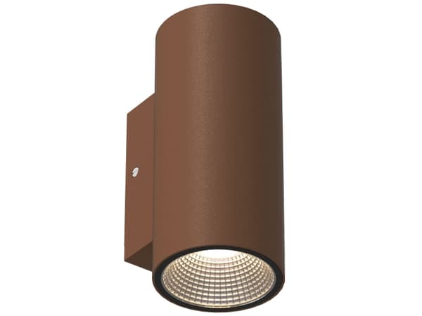 Erik II Väggarmatur LED IP65 3000K 6W 494lm Corten