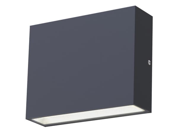 Per II Väggarmatur LED IP54 3000K 6W 430lm Antracit