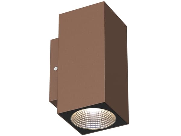 Mathias II Väggarmatur LED IP65 3000K 6W 520lm Corten