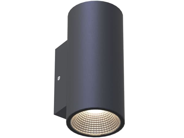 Erik II Väggarmatur LED IP65 3000K 6W 494lm Antracit